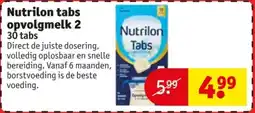 Kruidvat Nutrilon tabs opvolgmelk 2 aanbieding