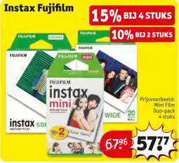 Kruidvat Instax Fujifilm aanbieding