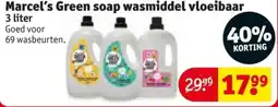 Kruidvat Marcel's Green soap wasmiddel aanbieding