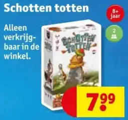 Kruidvat Schotten Totten aanbieding