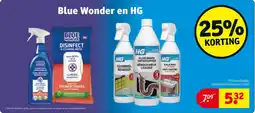 Kruidvat Blue Wonder en HG aanbieding