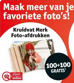 Kruidvat Kruidvat Merk Foto-afdrukken aanbieding