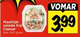 Vomar Voordeelmarkt Maaltijdsalade Kip Caesar aanbieding