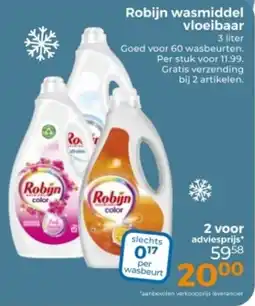 Trekpleister Robijn wasmiddel vloeibaar aanbieding