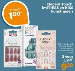 Trekpleister Elegant Touch, iMPRESS en KISS kunstnagels aanbieding