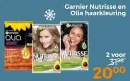 Trekpleister Garnier Nutrisse en Olia haarkleuring aanbieding