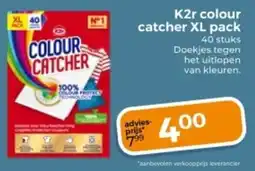Trekpleister K2r colour catcher XL pack aanbieding