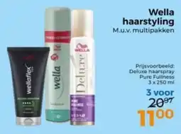 Trekpleister Wella haarstyling aanbieding