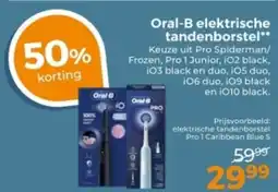 Trekpleister Oral-B elektrische tandenborstel aanbieding