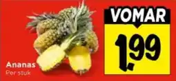 Vomar Voordeelmarkt Ananas aanbieding