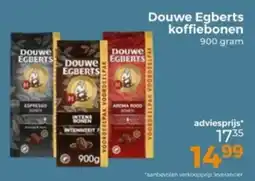 Trekpleister Douwe Egberts koffiebonen aanbieding