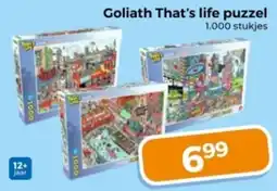 Trekpleister Goliath That's life puzzel aanbieding