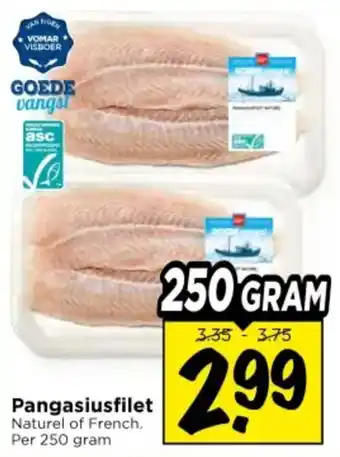 Vomar Voordeelmarkt Pangasiusfilet aanbieding