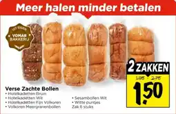 Vomar Voordeelmarkt Verse Zachte Bollen aanbieding