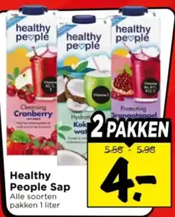 Vomar Voordeelmarkt Healthy People Sap aanbieding