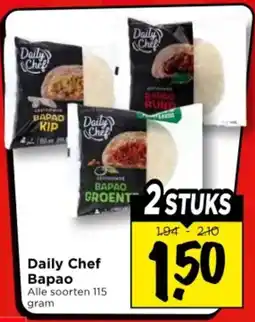 Vomar Voordeelmarkt Daily Chef Bapao aanbieding