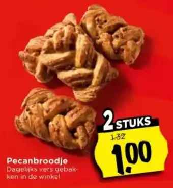 Vomar Voordeelmarkt Pecanbroodje aanbieding