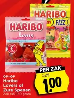 Vomar Voordeelmarkt Haribo Lovers of Zure Spenen aanbieding