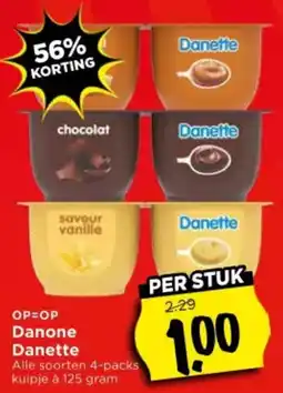 Vomar Voordeelmarkt Danone Danette aanbieding