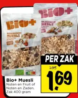 Vomar Voordeelmarkt Bio+ Muesli aanbieding