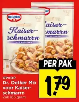 Vomar Voordeelmarkt Dr. Oetker Mix voor Kaiserschmarrn aanbieding