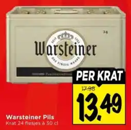 Vomar Voordeelmarkt Warsteiner Pils aanbieding