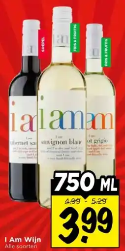 Vomar Voordeelmarkt I Am Wijn aanbieding