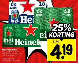 Vomar Voordeelmarkt Heineken Pils aanbieding