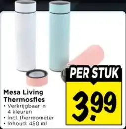 Vomar Voordeelmarkt Mesa Living Thermosfles aanbieding