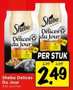 Vomar Voordeelmarkt Sheba Delices Du Jour aanbieding