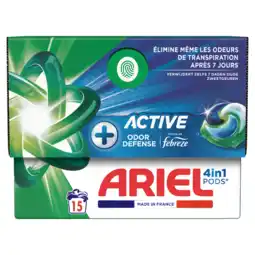 Jumbo Ariel All-in-1 Pods Wasmiddel +Actief 15 Wasbeurten aanbieding