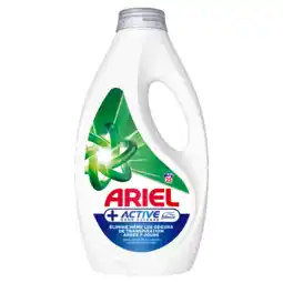 Jumbo Ariel Vloeibaar Wasmiddel +Actief, 25 Wasbeurten aanbieding