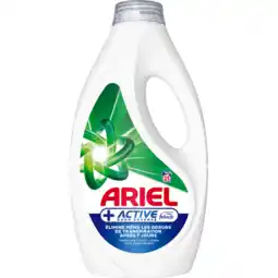Jumbo Ariel Vloeibaar Wasmiddel +Actief, 25 Wasbeurten aanbieding
