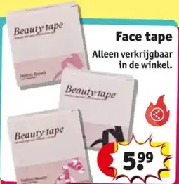Kruidvat Face tape aanbieding