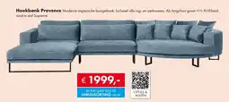 Woonsquare Hoekbank Provence aanbieding