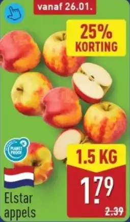 ALDI Elstar appels aanbieding