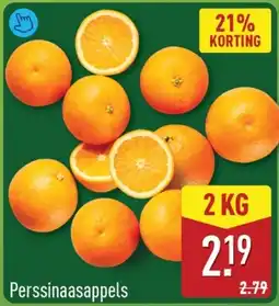 ALDI Perssinaasappels aanbieding