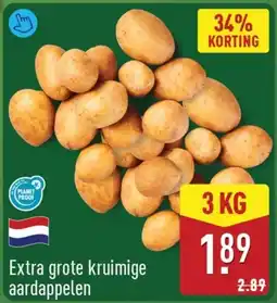 ALDI Extra grote kruimige aardappelen aanbieding