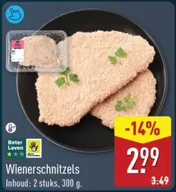 ALDI Wienerschnitzels aanbieding