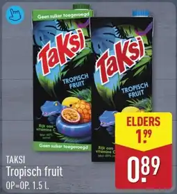 ALDI Taksi Tropisch fruit aanbieding