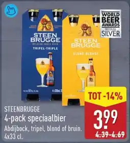 ALDI Steenbrugge 4-pack speciaalbier aanbieding