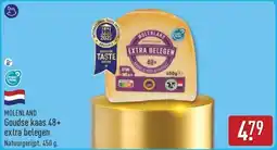 ALDI Molenland Goudse kaas 48+ extra belegen aanbieding