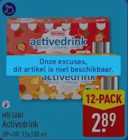 ALDI Milsani Activedrink aanbieding
