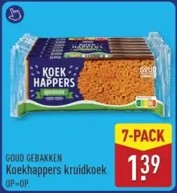 ALDI Goud gebakken Koekhappers kruidkoek aanbieding