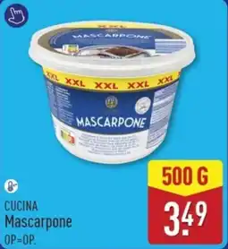 ALDI Cucina Mascarpone aanbieding