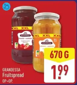 ALDI Grandessa Fruitspread aanbieding