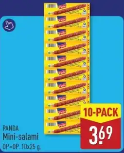 ALDI Panda Mini Salami aanbieding