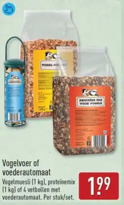 ALDI Vogelvoer of voederautomaat aanbieding