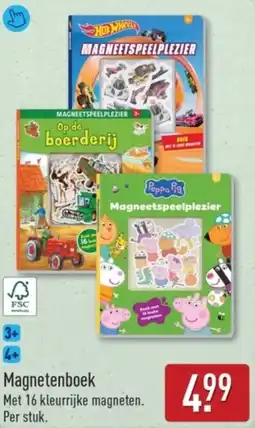 ALDI Magnetenboek aanbieding