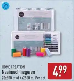 ALDI Home creation Naaimachinegaren aanbieding